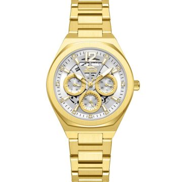 SLAZENGER Women’s watch with gold plated metal bracelet SL.09.2402.4.04