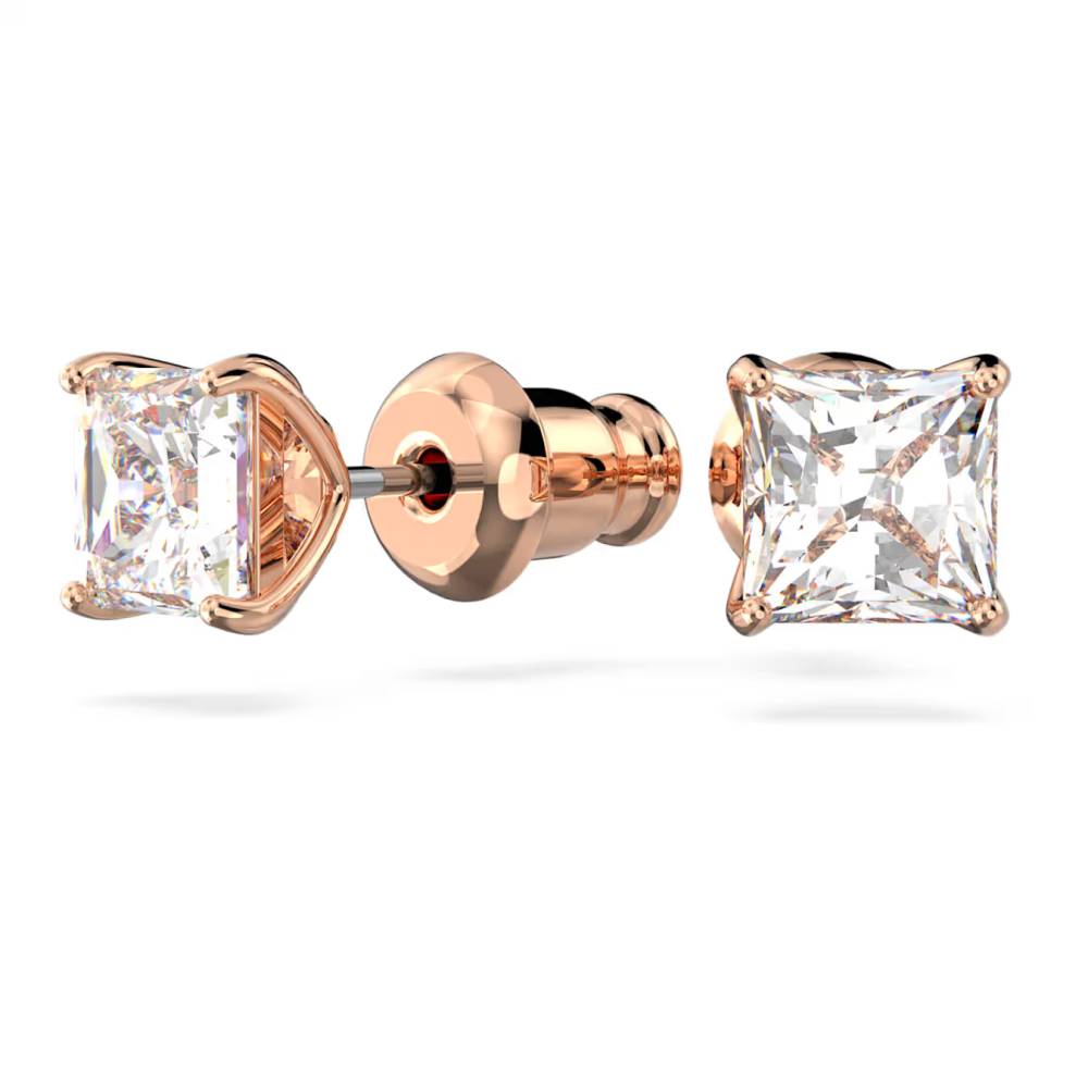 σκουλαρίκια-με-καραφάκι-stilla-attract--τετράγωνη-κοπή--mικρά--λευκά--επιμετάλλωση-σε-ροζ-χρυσαφί-τόνο-swarovski-5509935 (2)