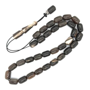 Kombolois Horn black, 33 beads