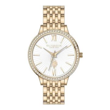 fixedratio 20220803113715 u s polo assn roloi faith me metalliko mprasele se chryso chroma usp5971yg