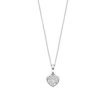 TI SENTO Women’s necklace with heart, silver (925°), 6861ZI