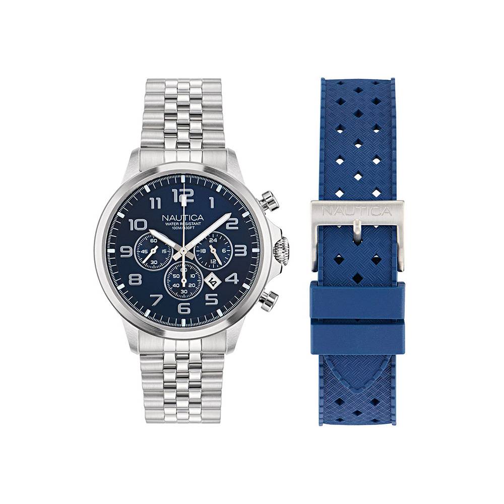 NAPBOS406 NCT Blue Ocean Chrono Box Set 279eu 46mm 10atm 2