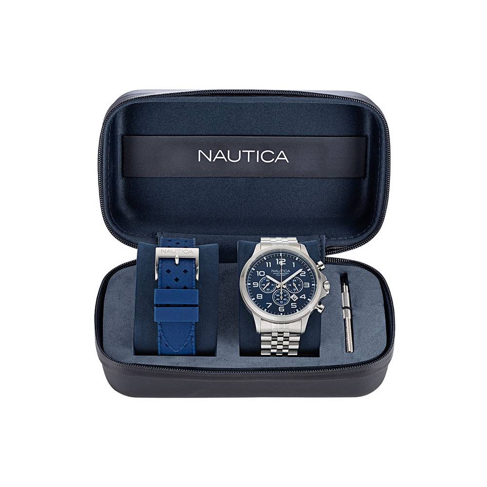 NAPBOS406 NCT Blue Ocean Chrono Box Set 279eu 46mm 10atm