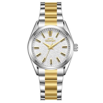20251224132755 slazenger gynaikeio roloi mpatarias me asimi metalliko mprasele sl 09 2533 3 06