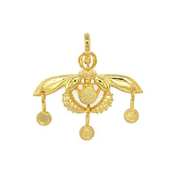 Pendant Minoan Bee, gold plated silver (925°)