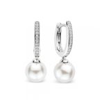ti sento zirconia pearl hoops silver 78092pw p11806 30981 image ti sento zirconia pearl hoops silver 78092pw p11806 30981 image