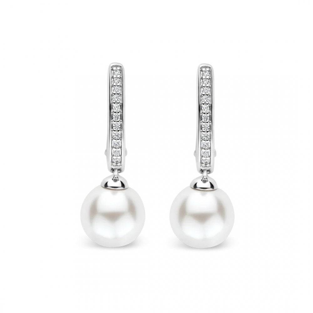 ti sento zirconia pearl hoops silver 78092pw p11806 30985 image ti sento zirconia pearl hoops silver 78092pw p11806 30985 image